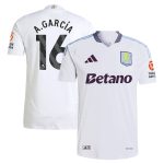 aston villa adidas away authentic shirt 2024-25 with a.garcía 16 printing Collection | Official Aston Villa Jerseys for Fans