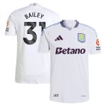 aston villa adidas away authentic shirt 2024-25 with bailey 31 printing Collection | Official Aston Villa Jerseys for Fans