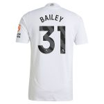 aston villa adidas away authentic shirt 2024-25 with bailey 31 printing Collection | Official Aston Villa Jerseys for Fans