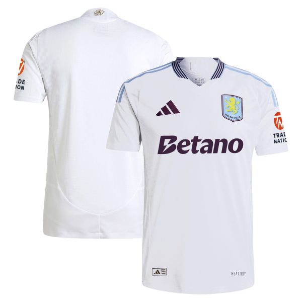 aston villa adidas away authentic shirt 2024-25 with custom printing Collection | Official Aston Villa Jerseys for Fans