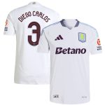 aston villa adidas away authentic shirt 2024-25 with diego carlos 3 cup printing Collection | Official Aston Villa Jerseys for Fans