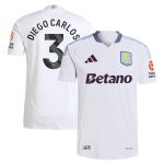 aston villa adidas away authentic shirt 2024-25 with diego carlos 3 printing Collection | Official Aston Villa Jerseys for Fans