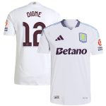 aston villa adidas away authentic shirt 2024-25 with digne 12 cup printing Collection | Official Aston Villa Jerseys for Fans