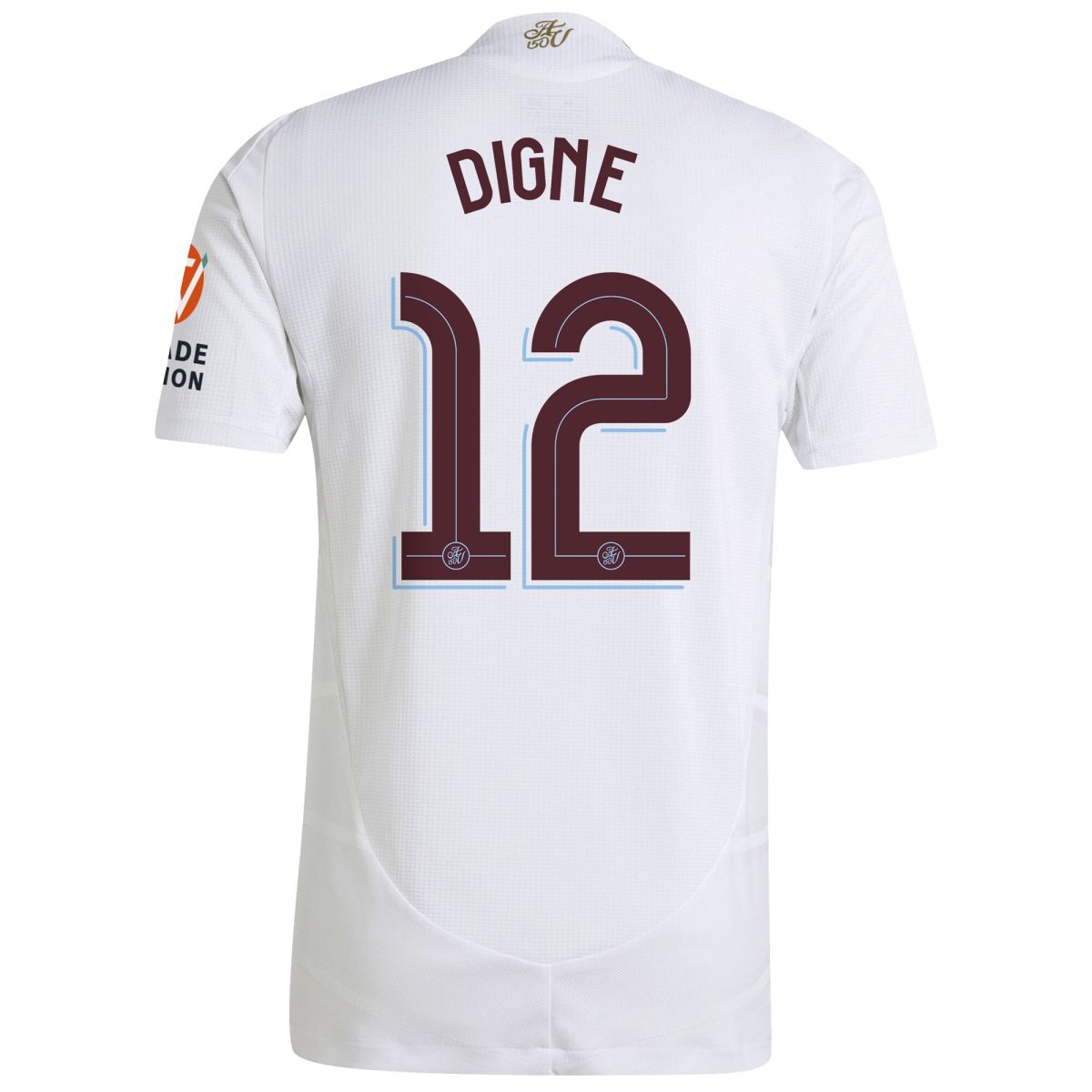aston villa adidas away authentic shirt 2024-25 with digne 12 cup printing Collection | Official Aston Villa Jerseys for Fans