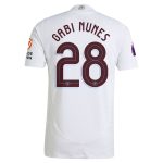 aston villa adidas away authentic shirt 2024-25 with gabi nunes 28 cup printing Collection | Official Aston Villa Jerseys for Fans