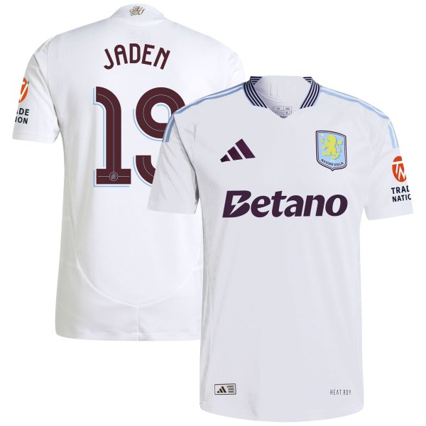 aston villa adidas away authentic shirt 2024-25 with jaden 19 cup printing Collection | Official Aston Villa Jerseys for Fans