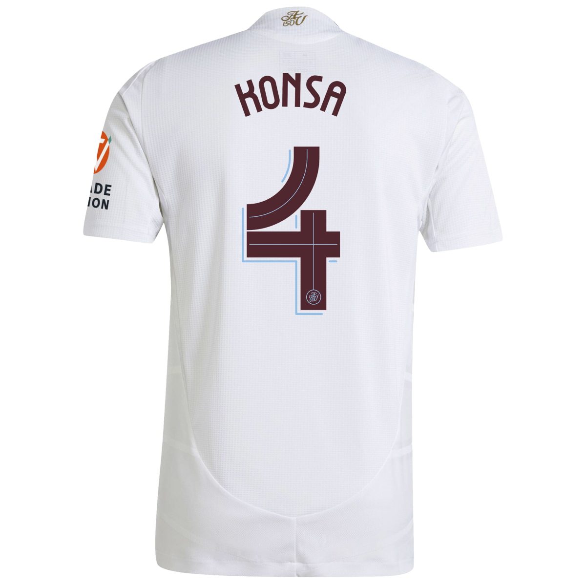 aston villa adidas away authentic shirt 2024-25 with konsa 4 cup printing Collection | Official Aston Villa Jerseys for Fans
