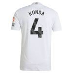 aston villa adidas away authentic shirt 2024-25 with konsa 4 printing Collection | Official Aston Villa Jerseys for Fans