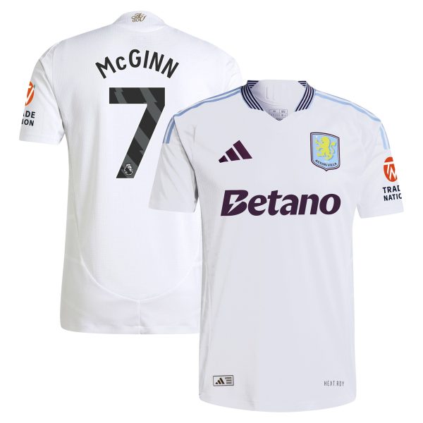 aston villa adidas away authentic shirt 2024-25 with mcginn 7 printing Collection | Official Aston Villa Jerseys for Fans