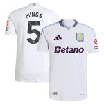aston villa adidas away authentic shirt 2024-25 with mings 5 printing Collection | Official Aston Villa Jerseys for Fans