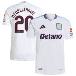 aston villa adidas away authentic shirt 2024-25 with nedeljković 20 cup printing Collection | Official Aston Villa Jerseys for Fans