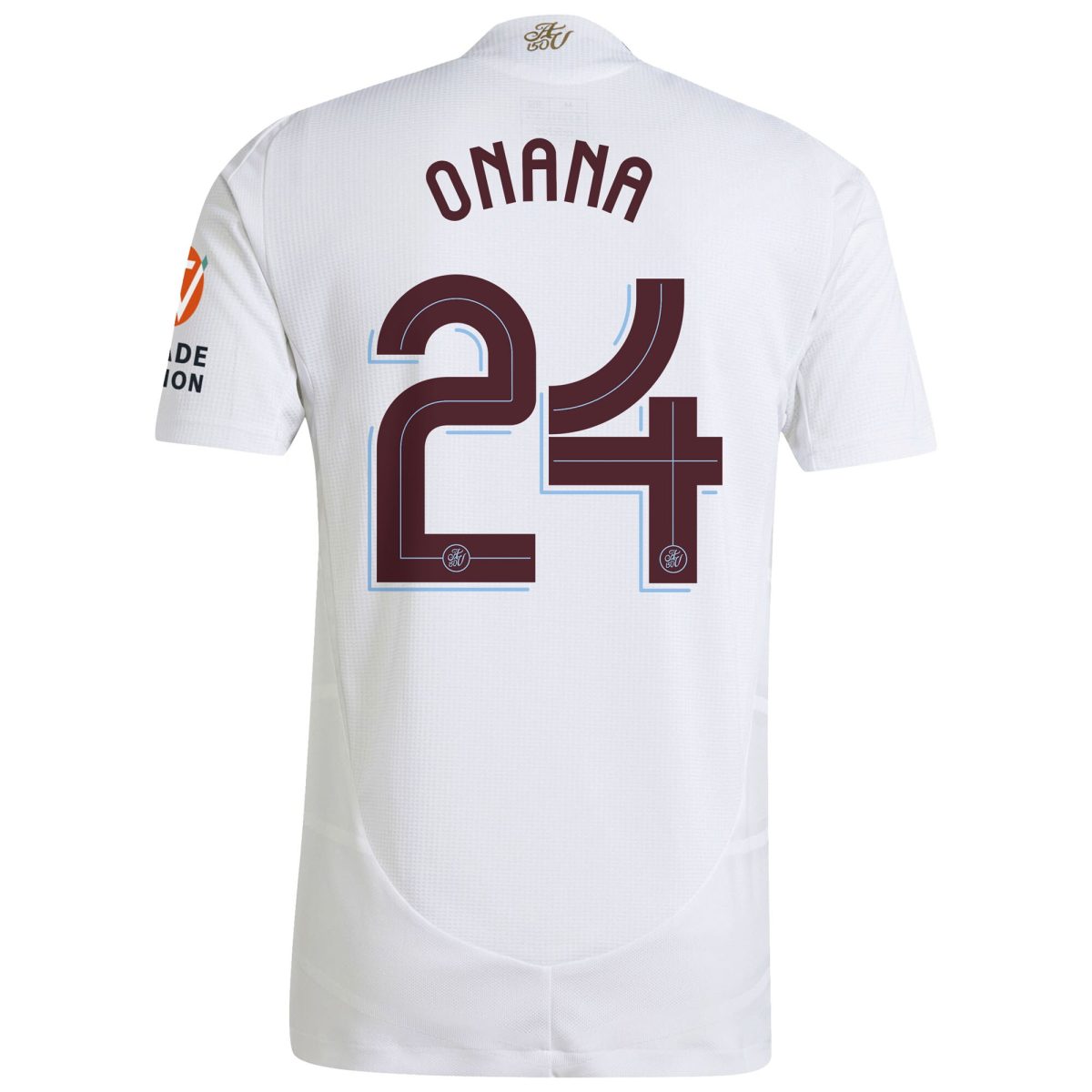 aston villa adidas away authentic shirt 2024-25 with onana 24 cup printing Collection | Official Aston Villa Jerseys for Fans