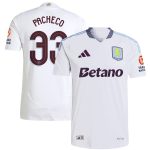 aston villa adidas away authentic shirt 2024-25 with pacheco 33 cup printing Collection | Official Aston Villa Jerseys for Fans