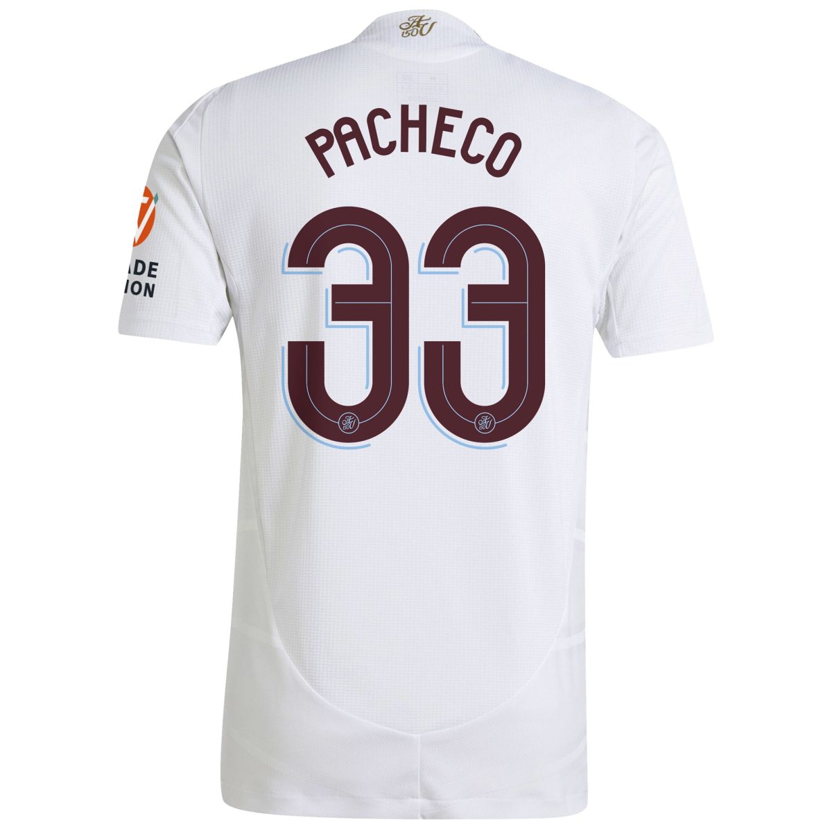 aston villa adidas away authentic shirt 2024-25 with pacheco 33 cup printing Collection | Official Aston Villa Jerseys for Fans