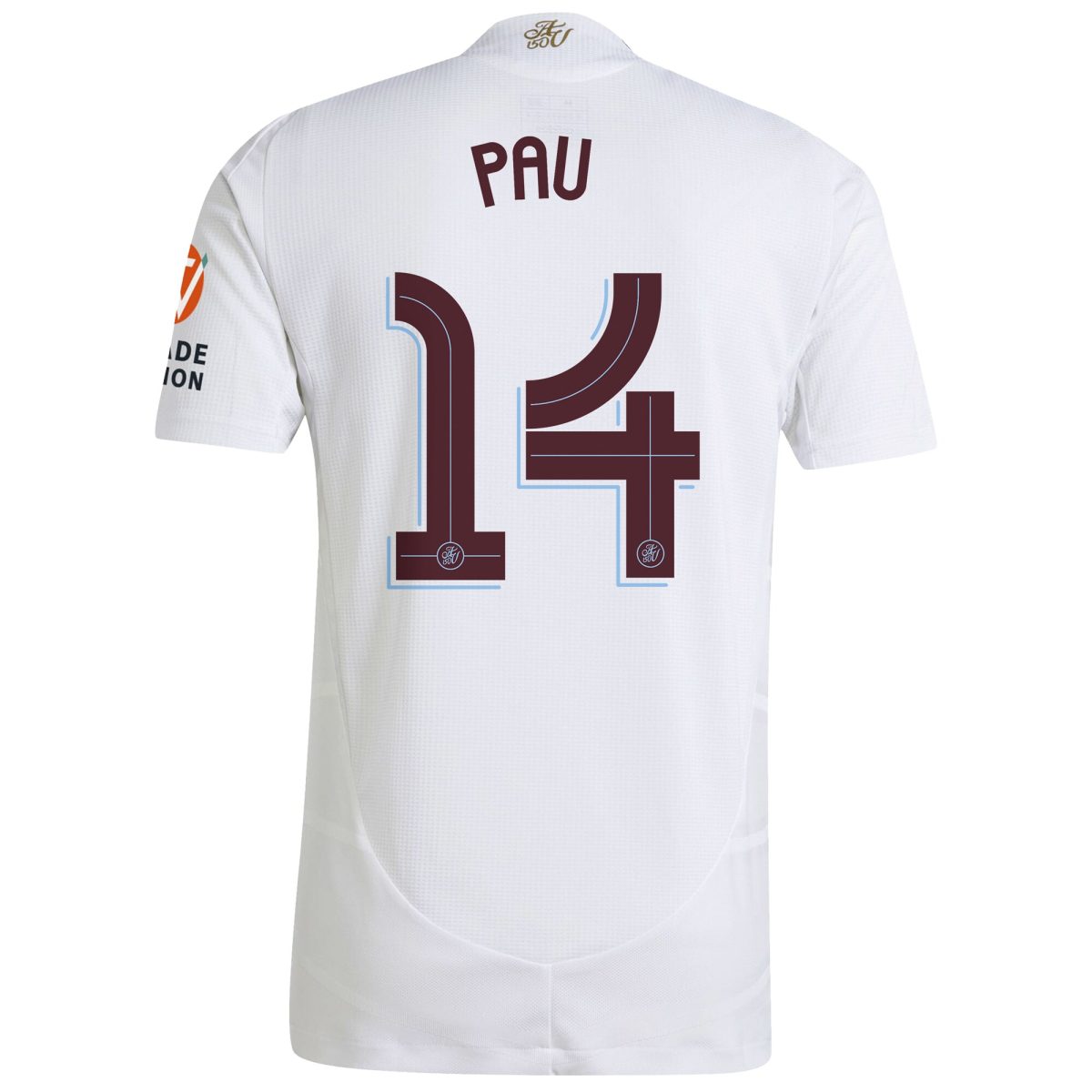 aston villa adidas away authentic shirt 2024-25 with pau 14 cup printing Collection | Official Aston Villa Jerseys for Fans