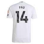 aston villa adidas away authentic shirt 2024-25 with pau 14 printing Collection | Official Aston Villa Jerseys for Fans