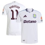 aston villa adidas away authentic shirt 2024-25 with robinson 11 cup printing Collection | Official Aston Villa Jerseys for Fans