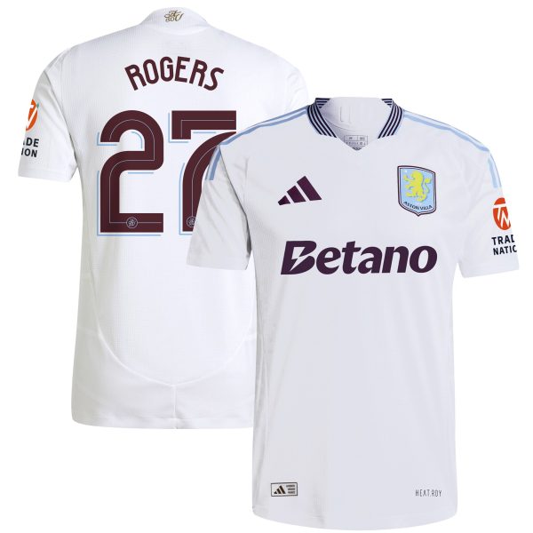 aston villa adidas away authentic shirt 2024-25 with rogers 27 cup printing Collection | Official Aston Villa Jerseys for Fans