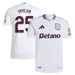 aston villa adidas away authentic shirt 2024-25 with taylor 25 cup printing Collection | Official Aston Villa Jerseys for Fans