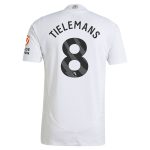 aston villa adidas away authentic shirt 2024-25 with tielemans 8 printing Collection | Official Aston Villa Jerseys for Fans