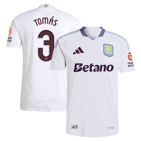 aston villa adidas away authentic shirt 2024-25 with tomás 3 cup printing Collection | Official Aston Villa Jerseys for Fans