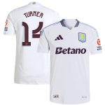 aston villa adidas away authentic shirt 2024-25 with turner 14 cup printing Collection | Official Aston Villa Jerseys for Fans
