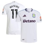 aston villa adidas away authentic shirt 2024-25 with watkins 11 printing Collection | Official Aston Villa Jerseys for Fans
