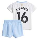 aston villa adidas away baby kit 2024-25 with a.garcía 16 printing Collection | Official Aston Villa Jerseys for Fans