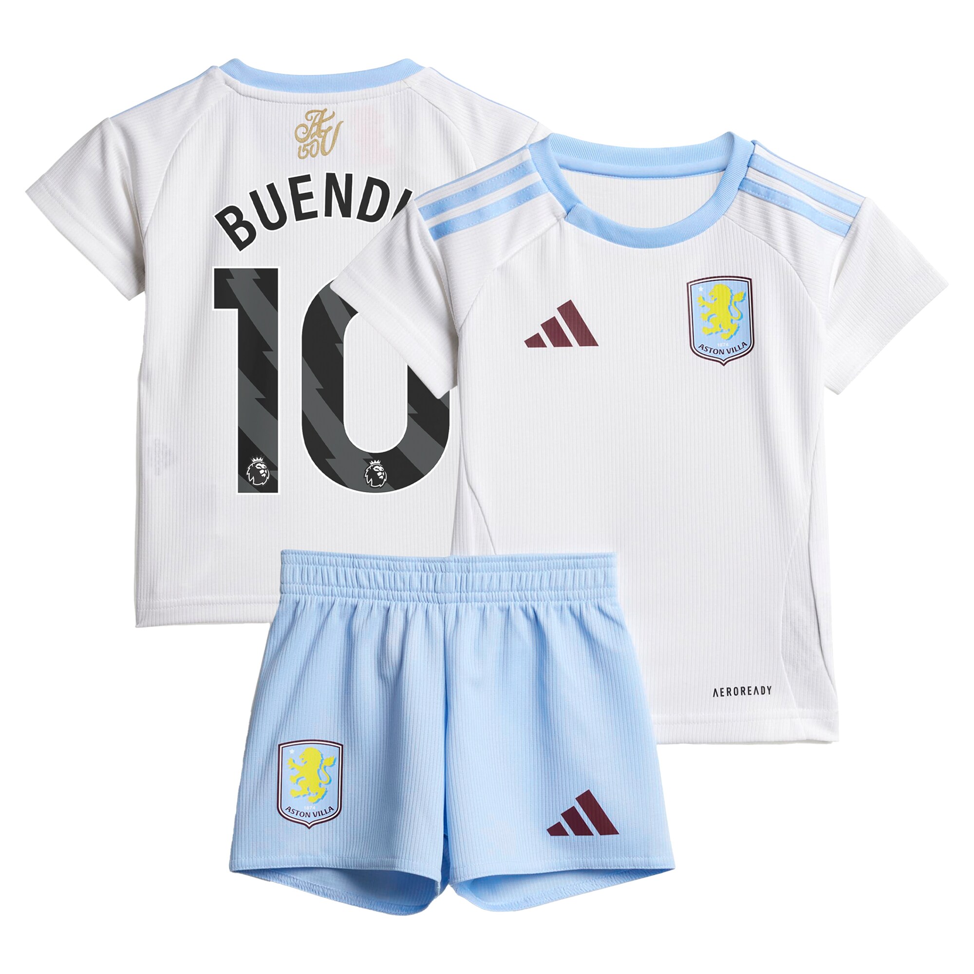 aston villa adidas away baby kit 2024-25 with buendia 10 printing Collection | Official Aston Villa Jerseys for Fans