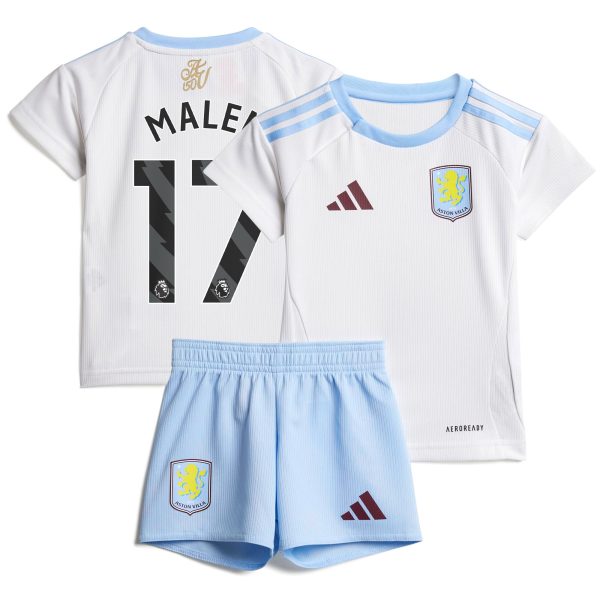 aston villa adidas away baby kit 2024-25 with malen 17 printing Collection | Official Aston Villa Jerseys for Fans