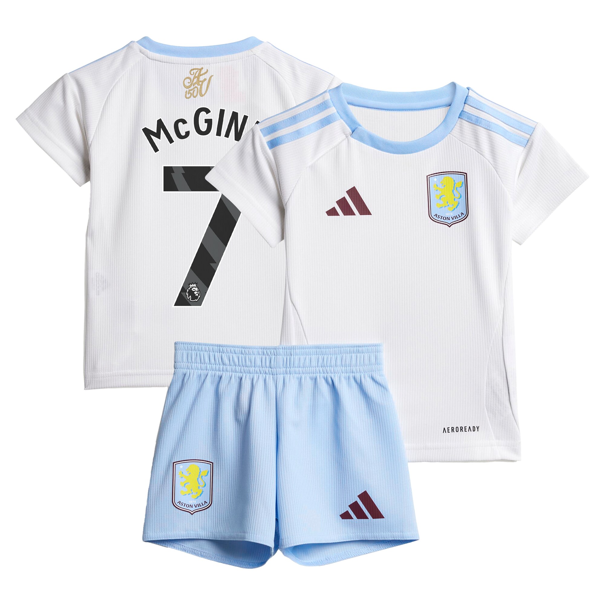 aston villa adidas away baby kit 2024-25 with mcginn 7 printing Collection | Official Aston Villa Jerseys for Fans
