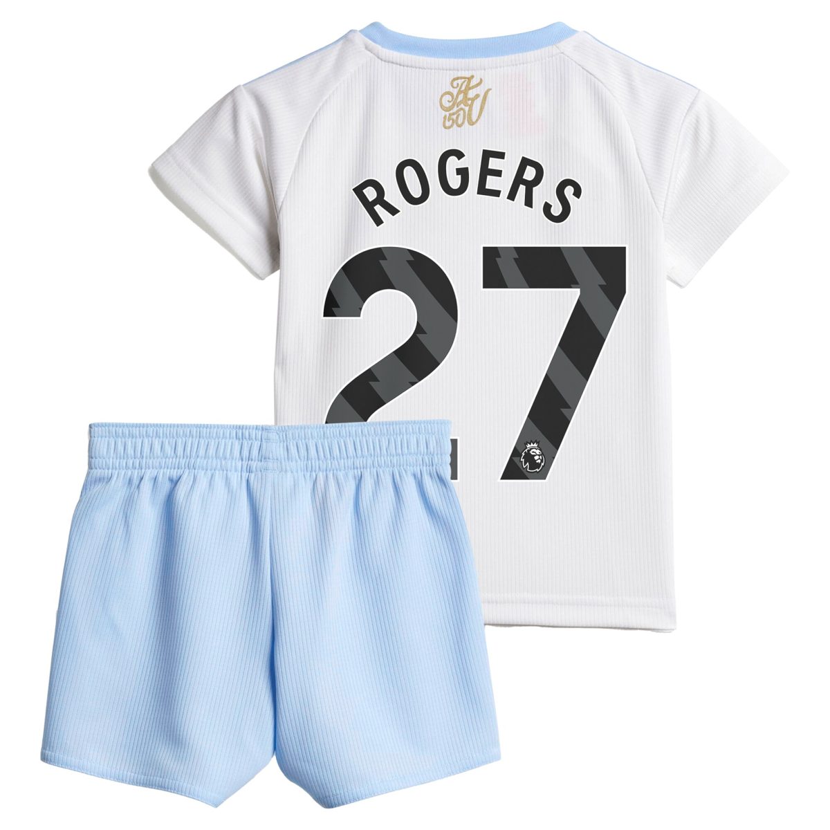 aston villa adidas away baby kit 2024-25 with rogers 27 printing Collection | Official Aston Villa Jerseys for Fans