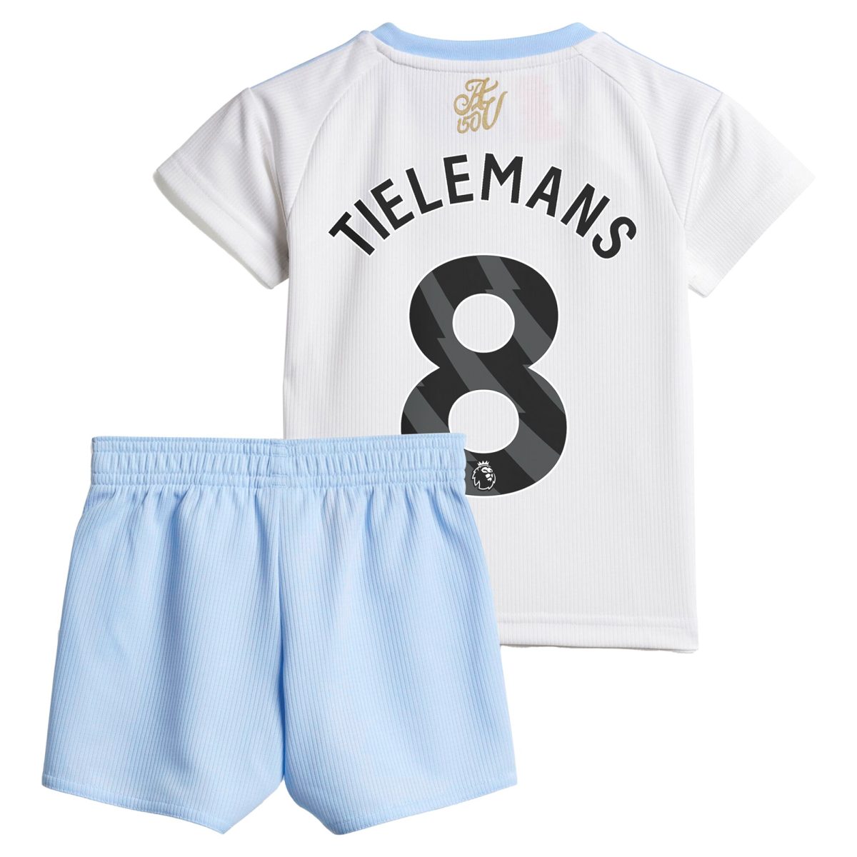 aston villa adidas away baby kit 2024-25 with tielemans 8 printing Collection | Official Aston Villa Jerseys for Fans