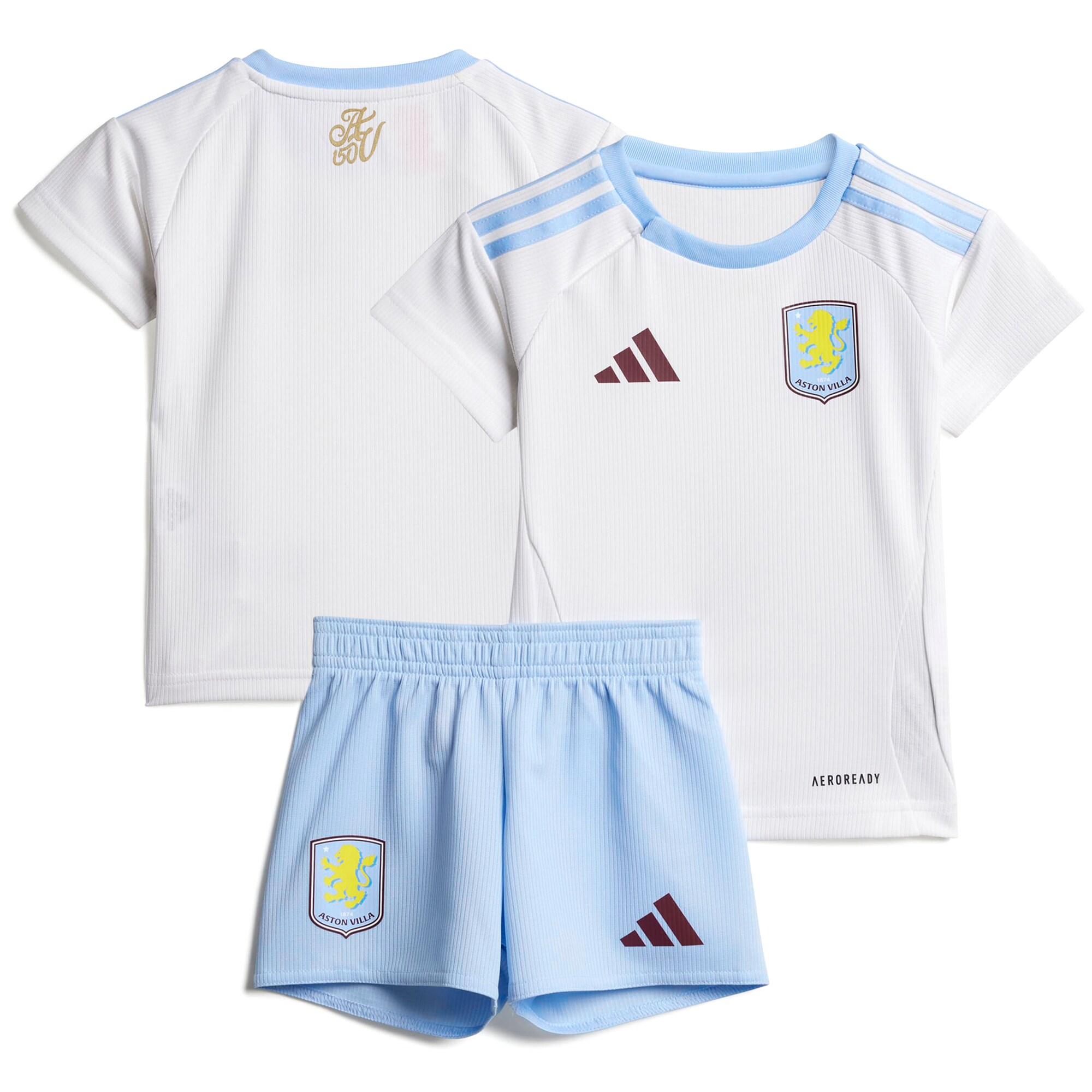 aston villa adidas away baby kit 2024-25 Collection | Official Aston Villa Jerseys for Fans