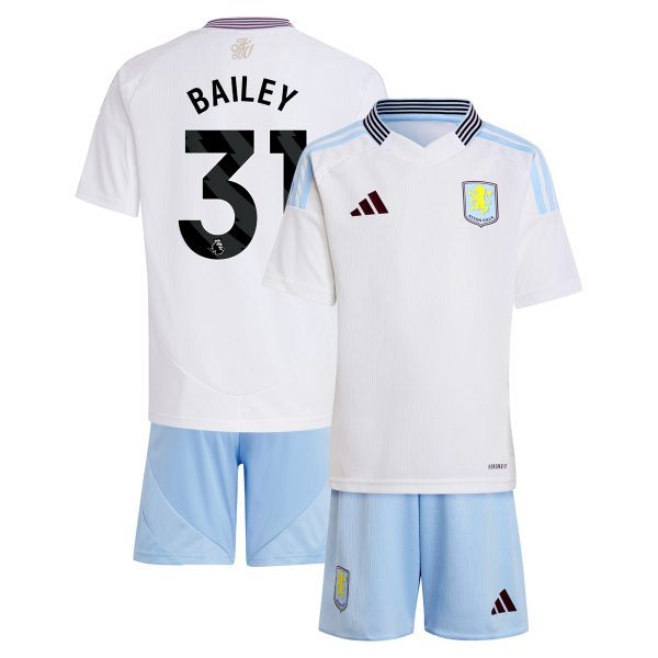 aston villa adidas away mini kit 2024-25 with bailey 31 printing Collection | Official Aston Villa Jerseys for Fans