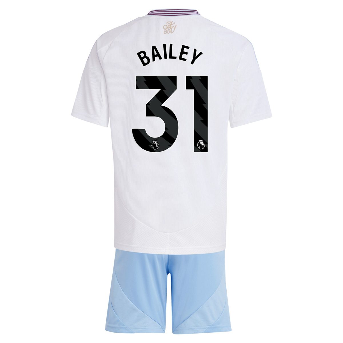aston villa adidas away mini kit 2024-25 with bailey 31 printing Collection | Official Aston Villa Jerseys for Fans