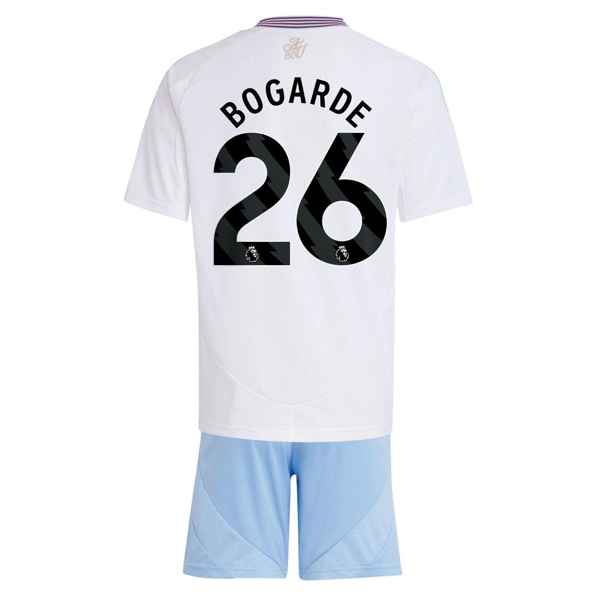 aston villa adidas away mini kit 2024-25 with bogarde 26 printing Collection | Official Aston Villa Jerseys for Fans