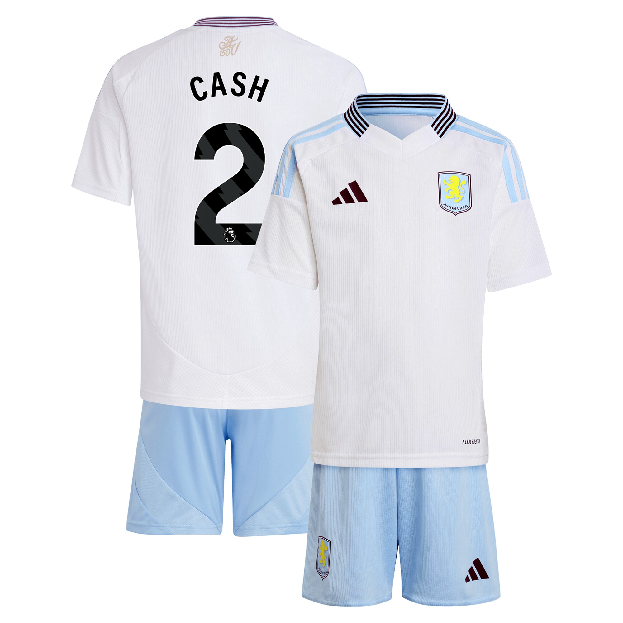 aston villa adidas away mini kit 2024-25 with cash 2 printing Collection | Official Aston Villa Jerseys for Fans