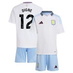aston villa adidas away mini kit 2024-25 with digne 12 printing Collection | Official Aston Villa Jerseys for Fans