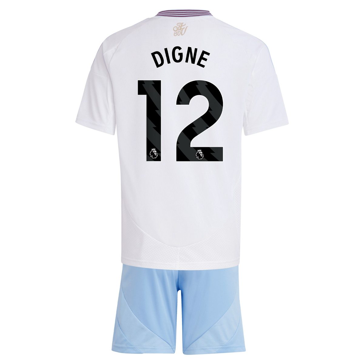 aston villa adidas away mini kit 2024-25 with digne 12 printing Collection | Official Aston Villa Jerseys for Fans
