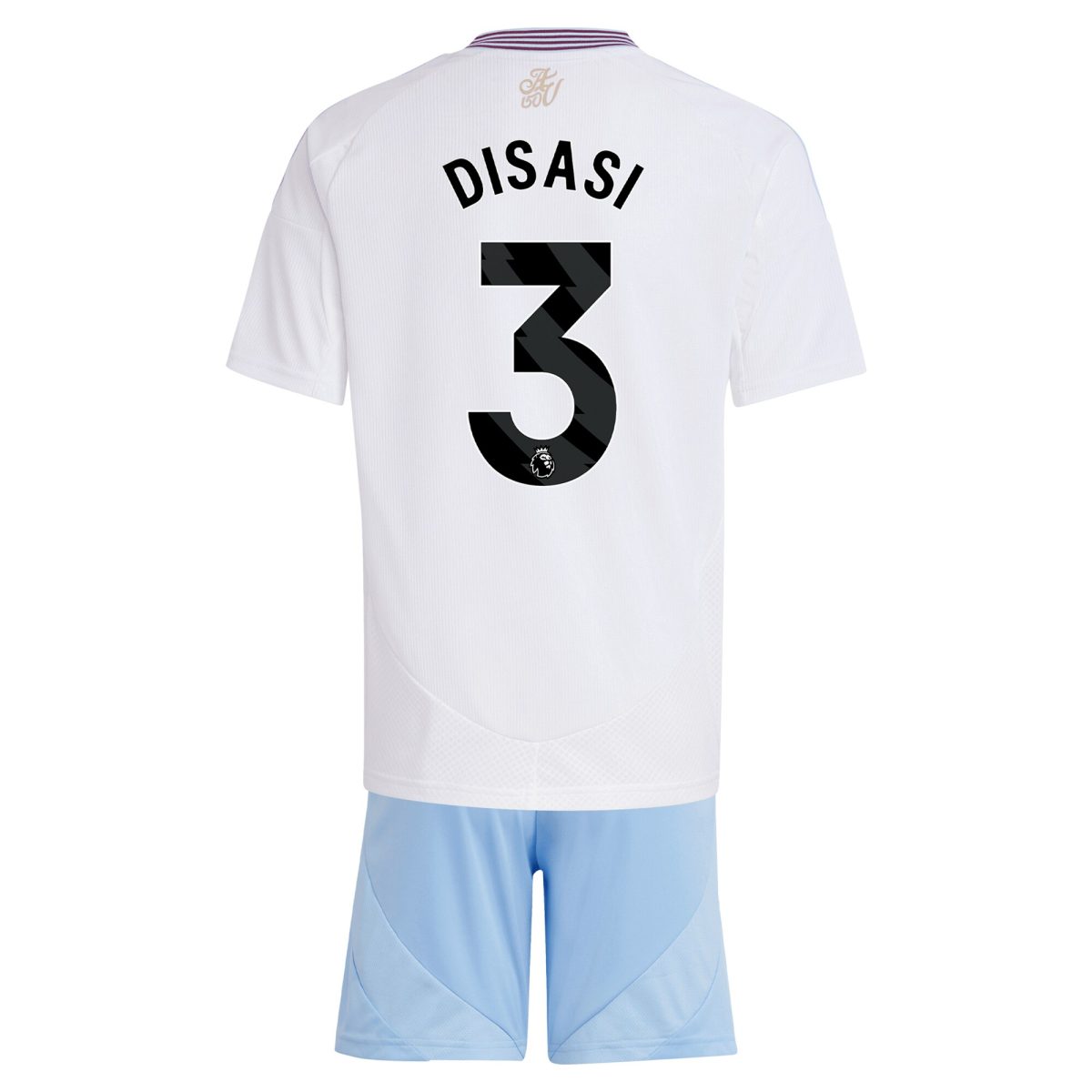 aston villa adidas away mini kit 2024-25 with disasi 3 printing Collection | Official Aston Villa Jerseys for Fans