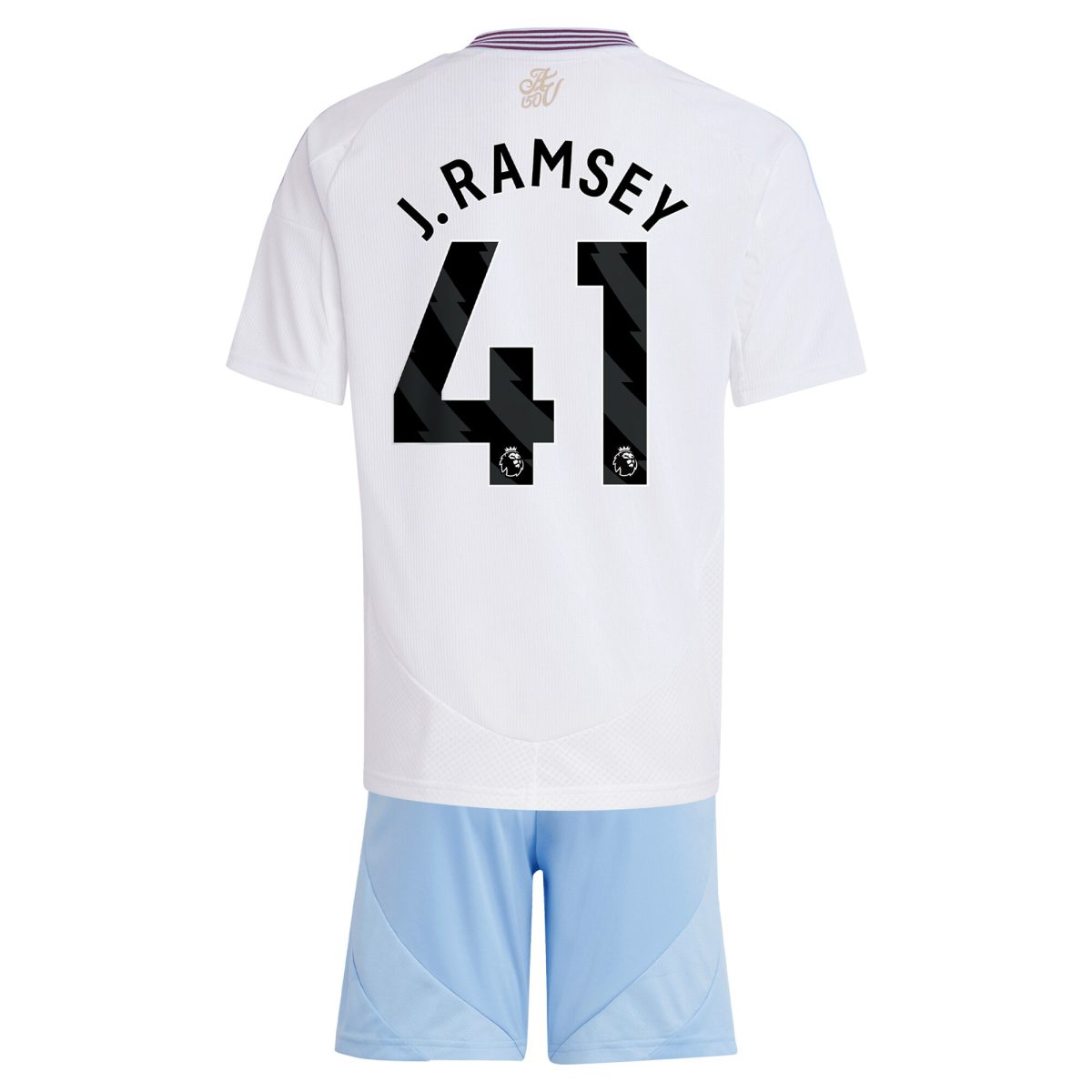 aston villa adidas away mini kit 2024-25 with j. ramsey 41 printing Collection | Official Aston Villa Jerseys for Fans