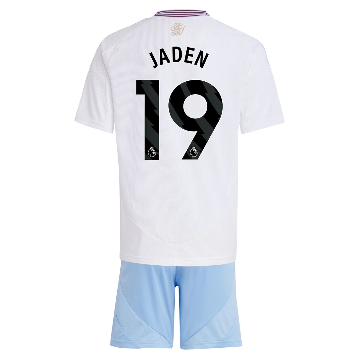 aston villa adidas away mini kit 2024-25 with jaden 19 printing Collection | Official Aston Villa Jerseys for Fans