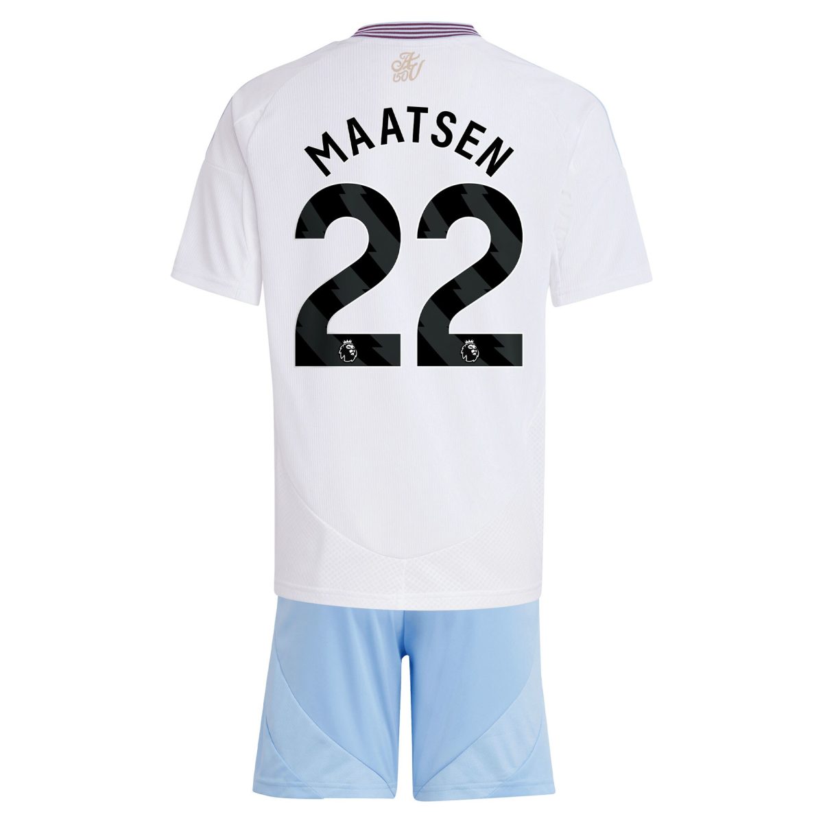 aston villa adidas away mini kit 2024-25 with maatsen 22 printing Collection | Official Aston Villa Jerseys for Fans