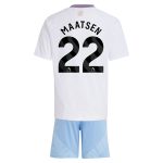 aston villa adidas away mini kit 2024-25 with maatsen 22 printing Collection | Official Aston Villa Jerseys for Fans