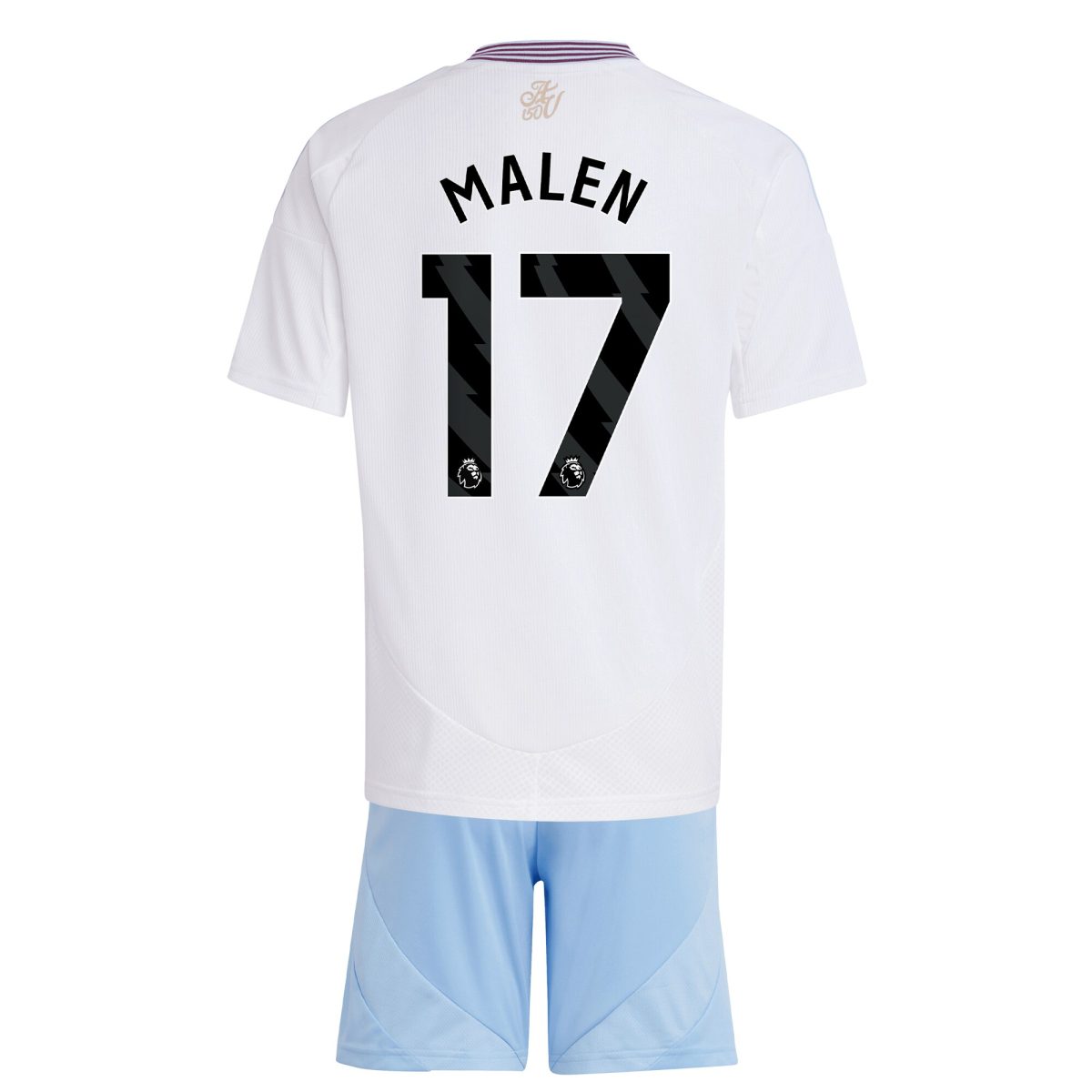 aston villa adidas away mini kit 2024-25 with malen 17 printing Collection | Official Aston Villa Jerseys for Fans