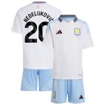aston villa adidas away mini kit 2024-25 with nedeljković 20 printing Collection | Official Aston Villa Jerseys for Fans