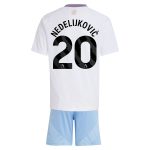 aston villa adidas away mini kit 2024-25 with nedeljković 20 printing Collection | Official Aston Villa Jerseys for Fans