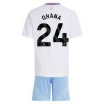 aston villa adidas away mini kit 2024-25 with onana 24 printing Collection | Official Aston Villa Jerseys for Fans