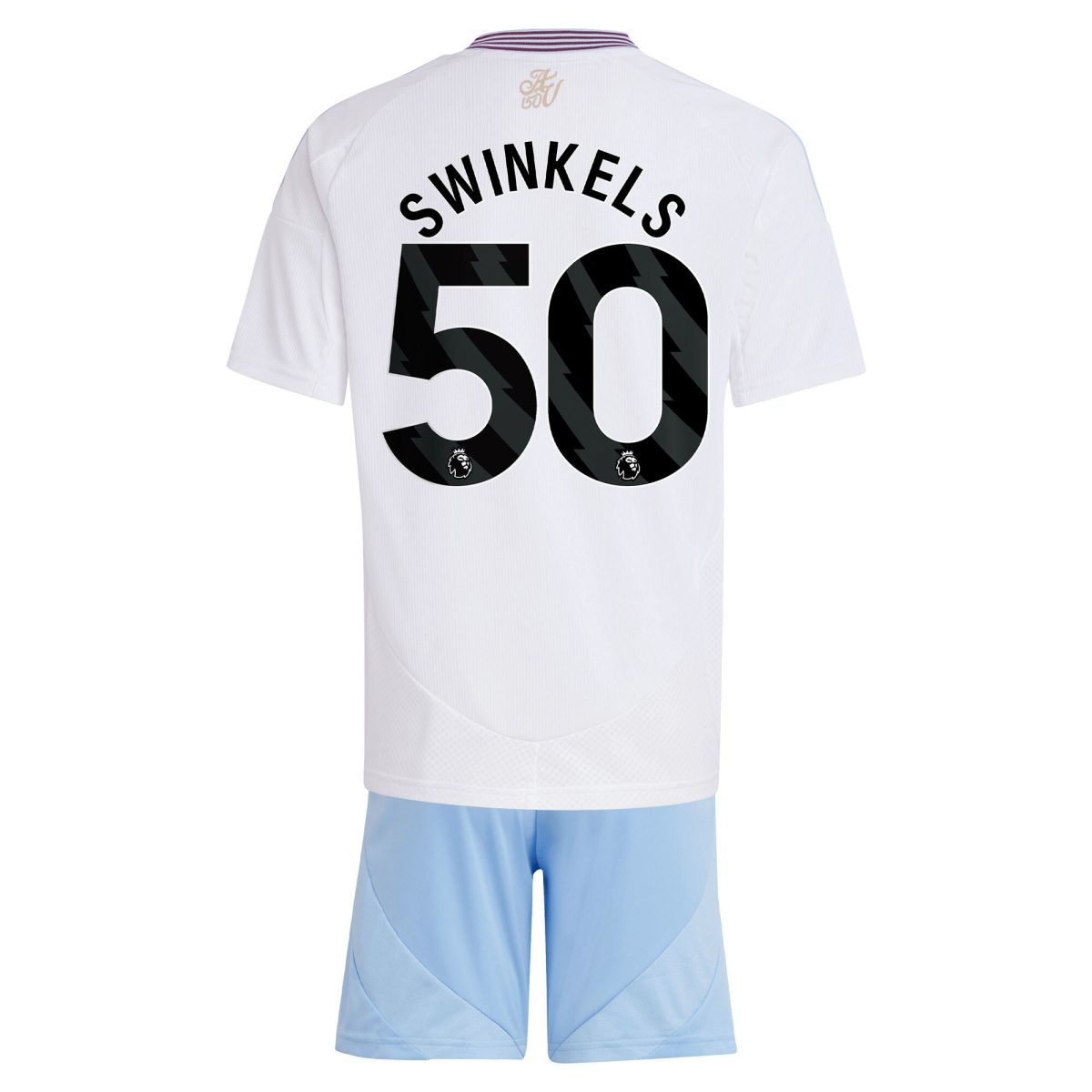 aston villa adidas away mini kit 2024-25 with swinkels 50 printing Collection | Official Aston Villa Jerseys for Fans